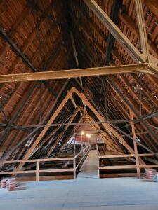 Turmführung Sebalduskirche 3 Innenansicht Dachstuhl